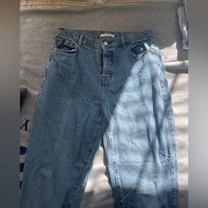 Pacsun high rise straight jeans